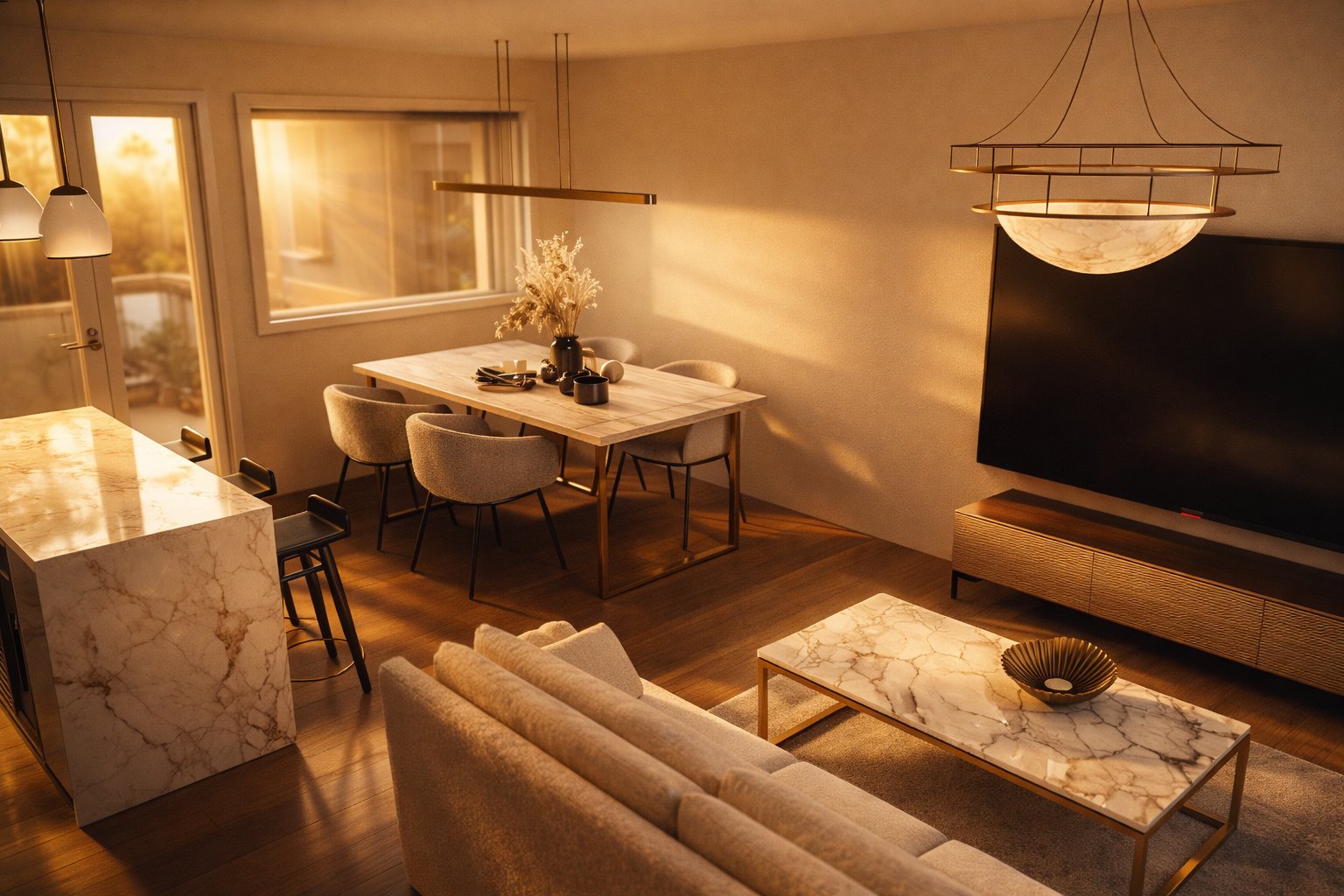 Interior Vogelperspektive