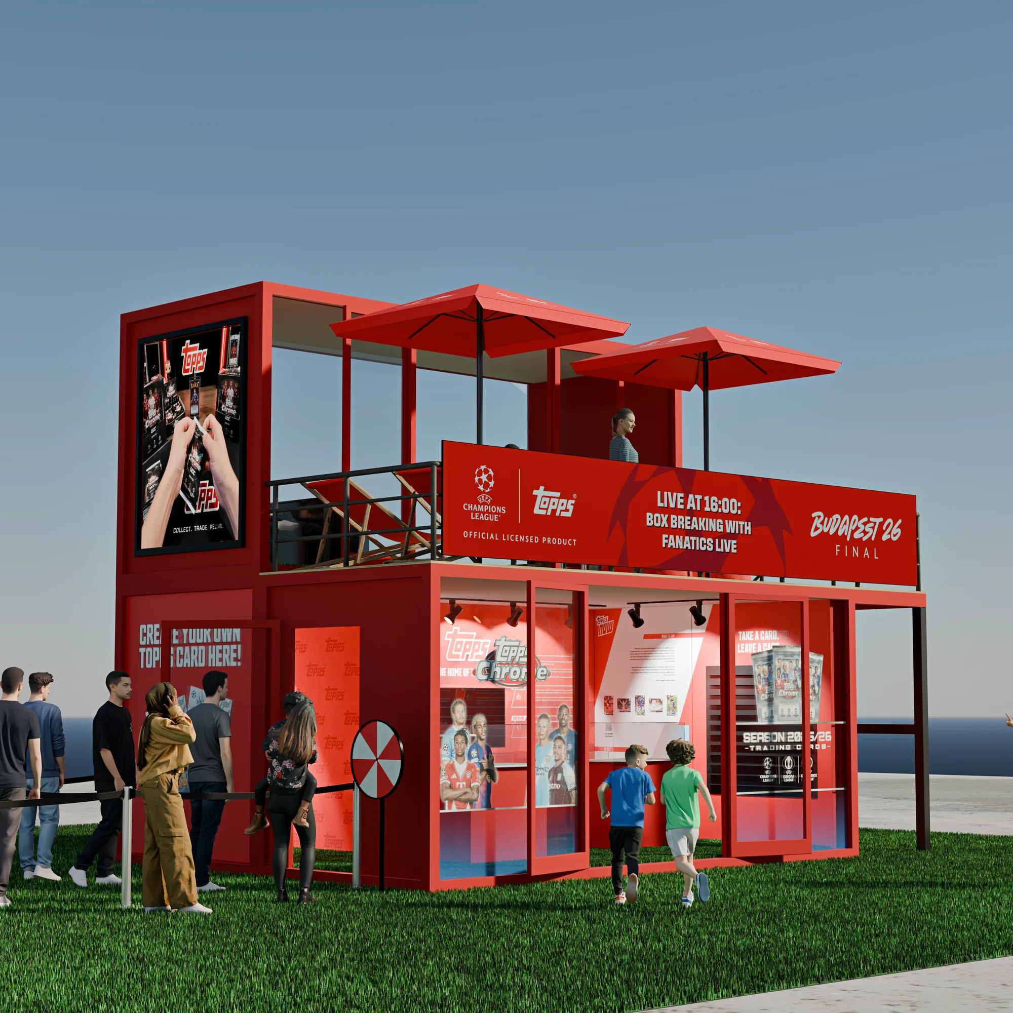 Topps Fan Container